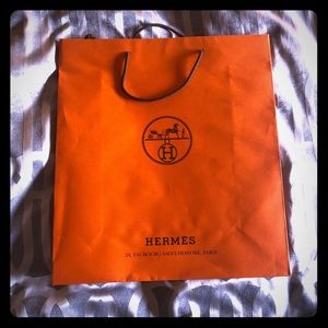 Hermes large shopping bag